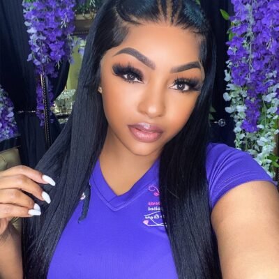 FRONTAL WIG BRAZILIAN KINKY STRAIGHT 30” TR lace